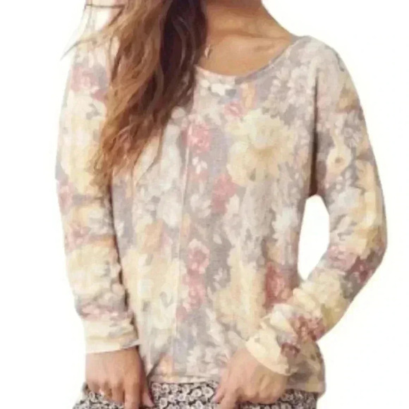Free People Sweater Women Small Flower Bomb Pullover Wool Angora Boho Fairy Y2K - Picture 6 of 16